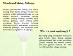 Kekuatan Mental di Balik Prestasi Fisik: Peran Krusial Psikolog Olahraga dalam Tim