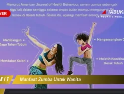 Zumba untuk Wanita: Lebih dari Sekadar Goyang, Ini Manfaat Kesehatan yang Luar Biasa